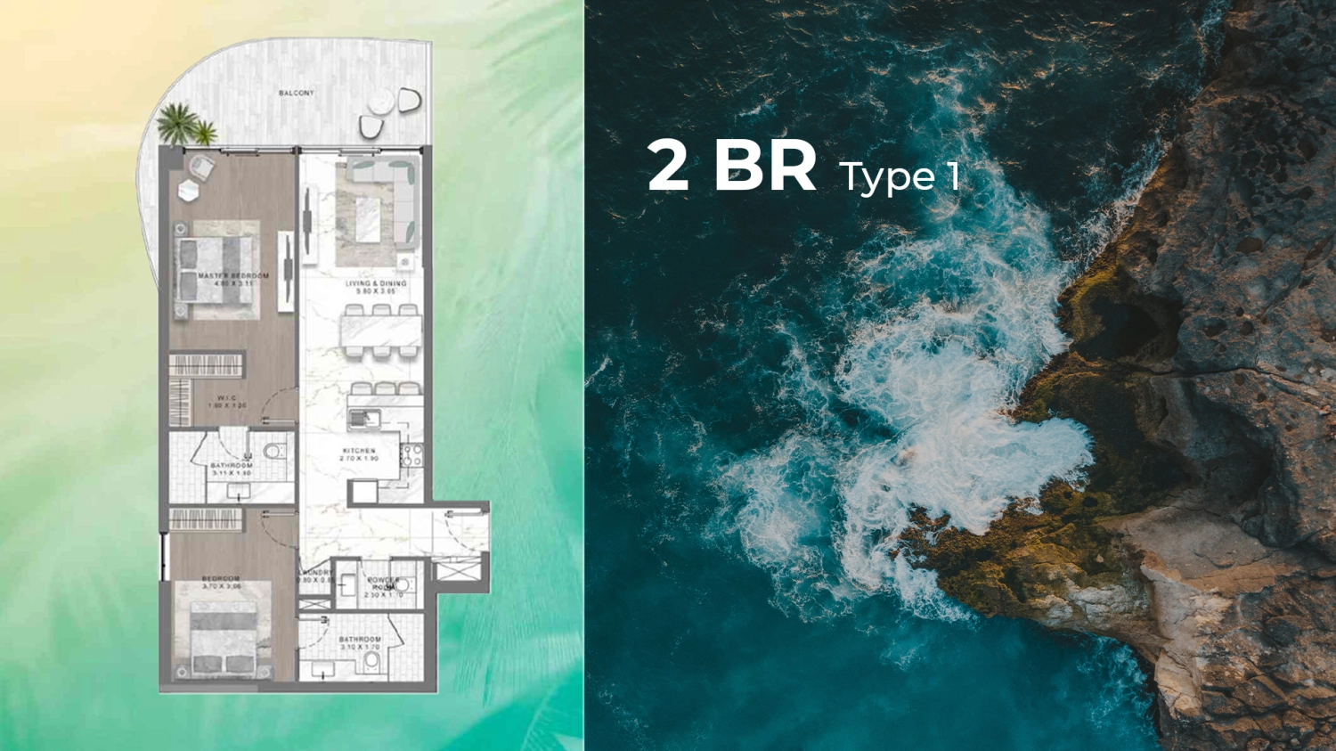 2 BR - Type B